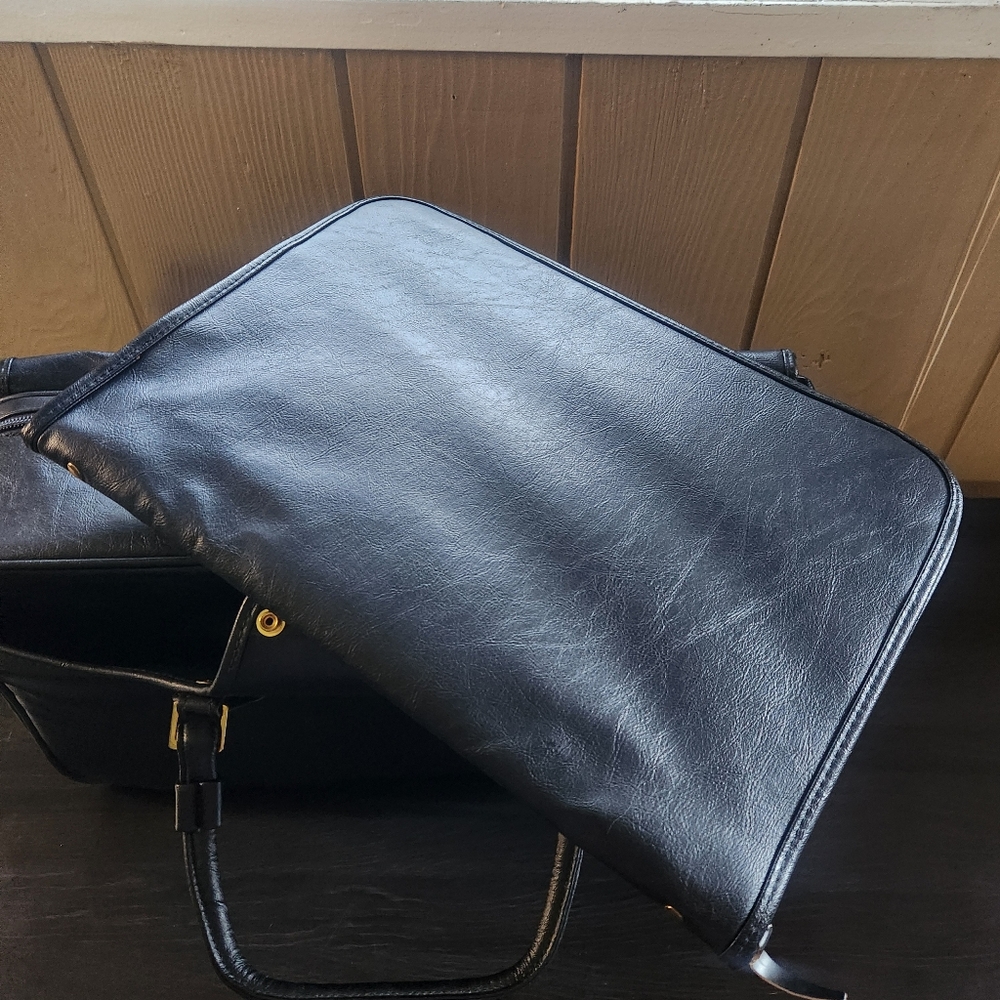 Black Samsinite Leather Men's Bag - Picture 9 of 14